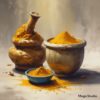 HOW TO MAKE HALDI POWDER